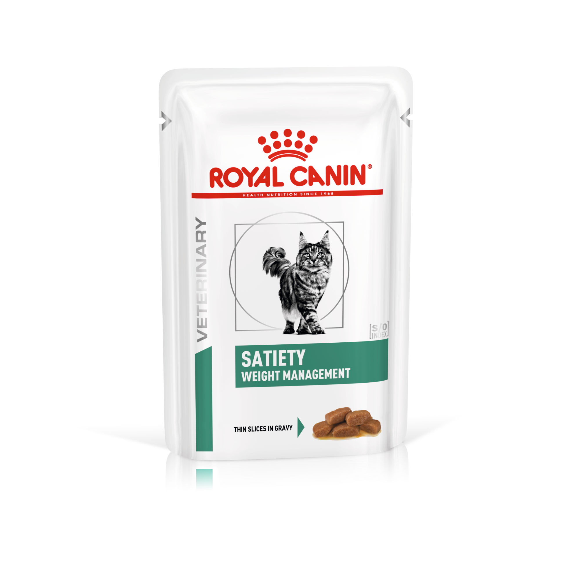 Satiety Weight Management Thin Slices in Gravy 12x85g - Våtfoder till katt