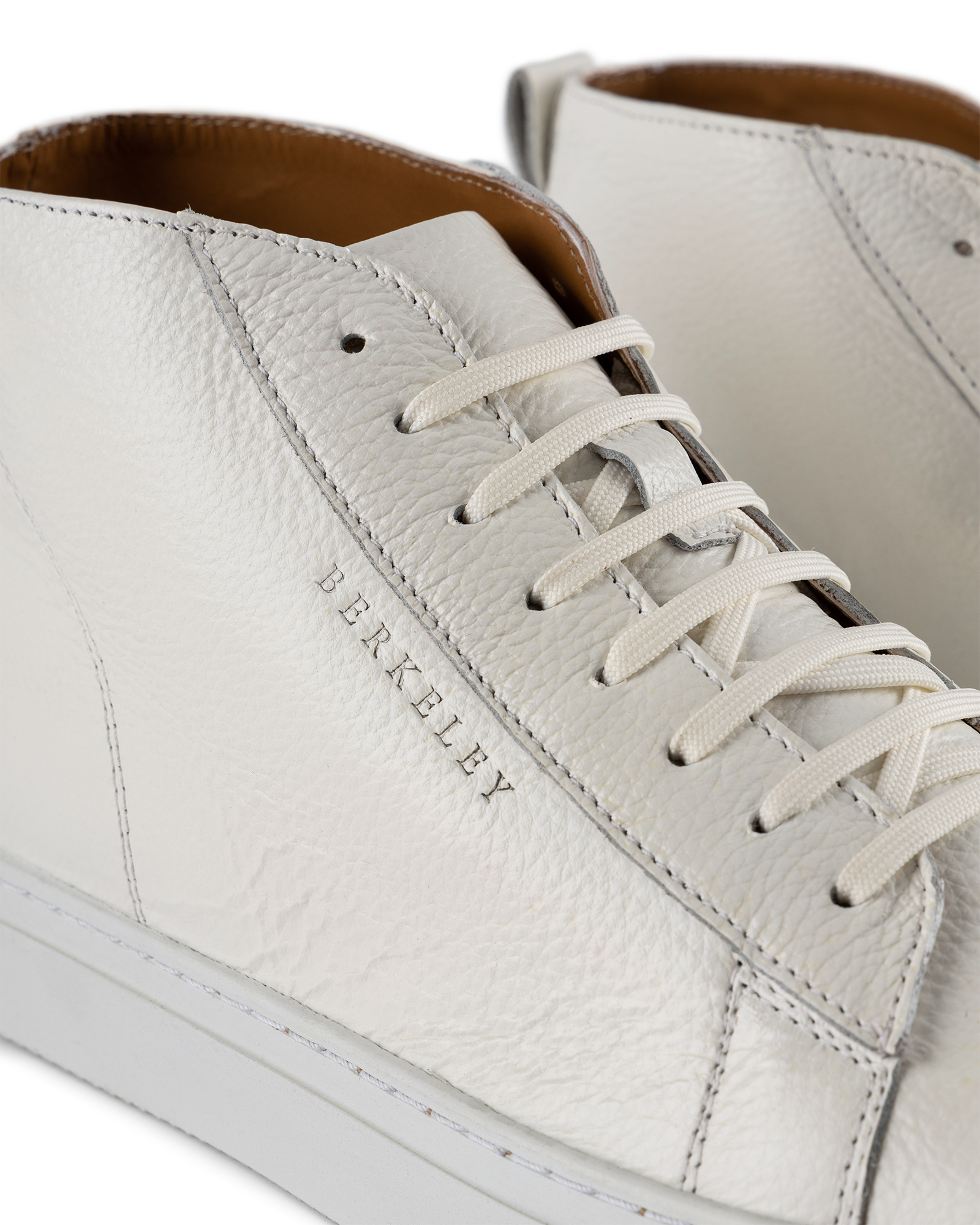 Luigi High Top Leather Sneaker