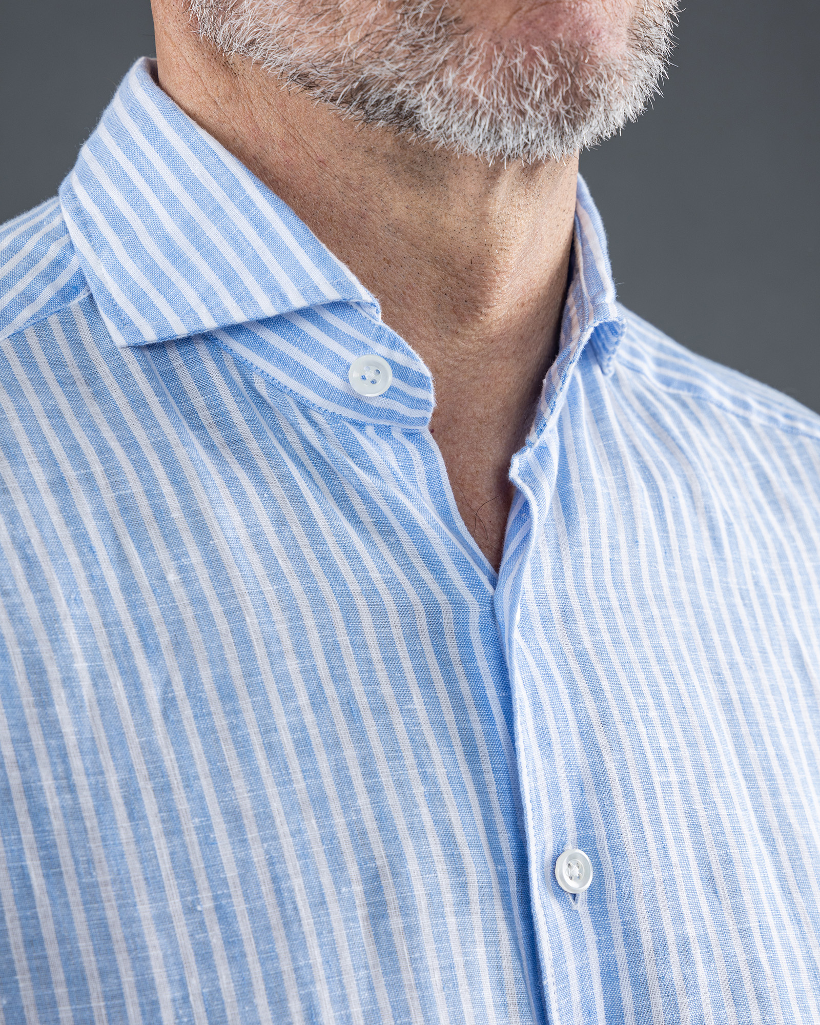 George Pacific Breton Stripe Linen Tailored