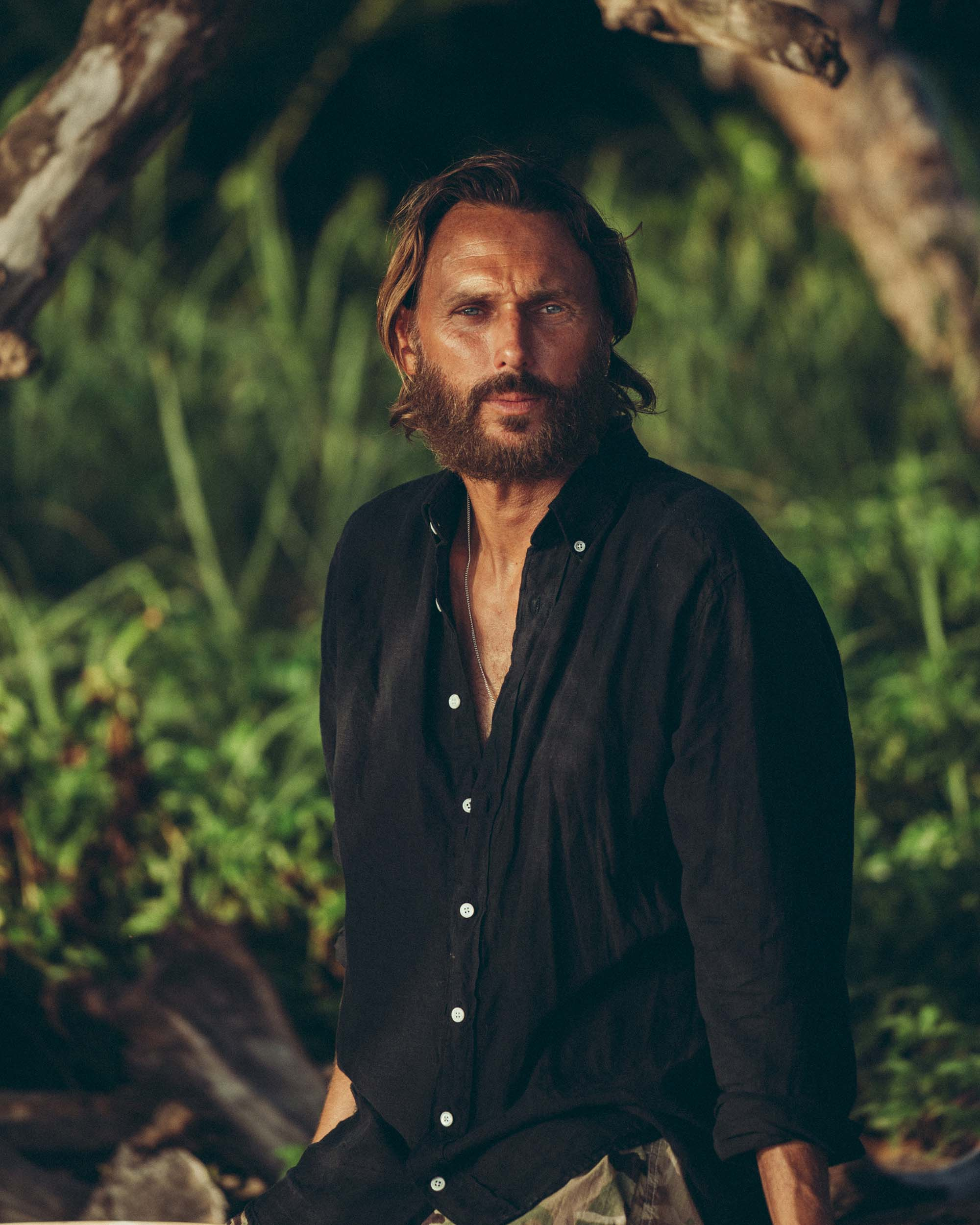 David Seaside Linen Tailored