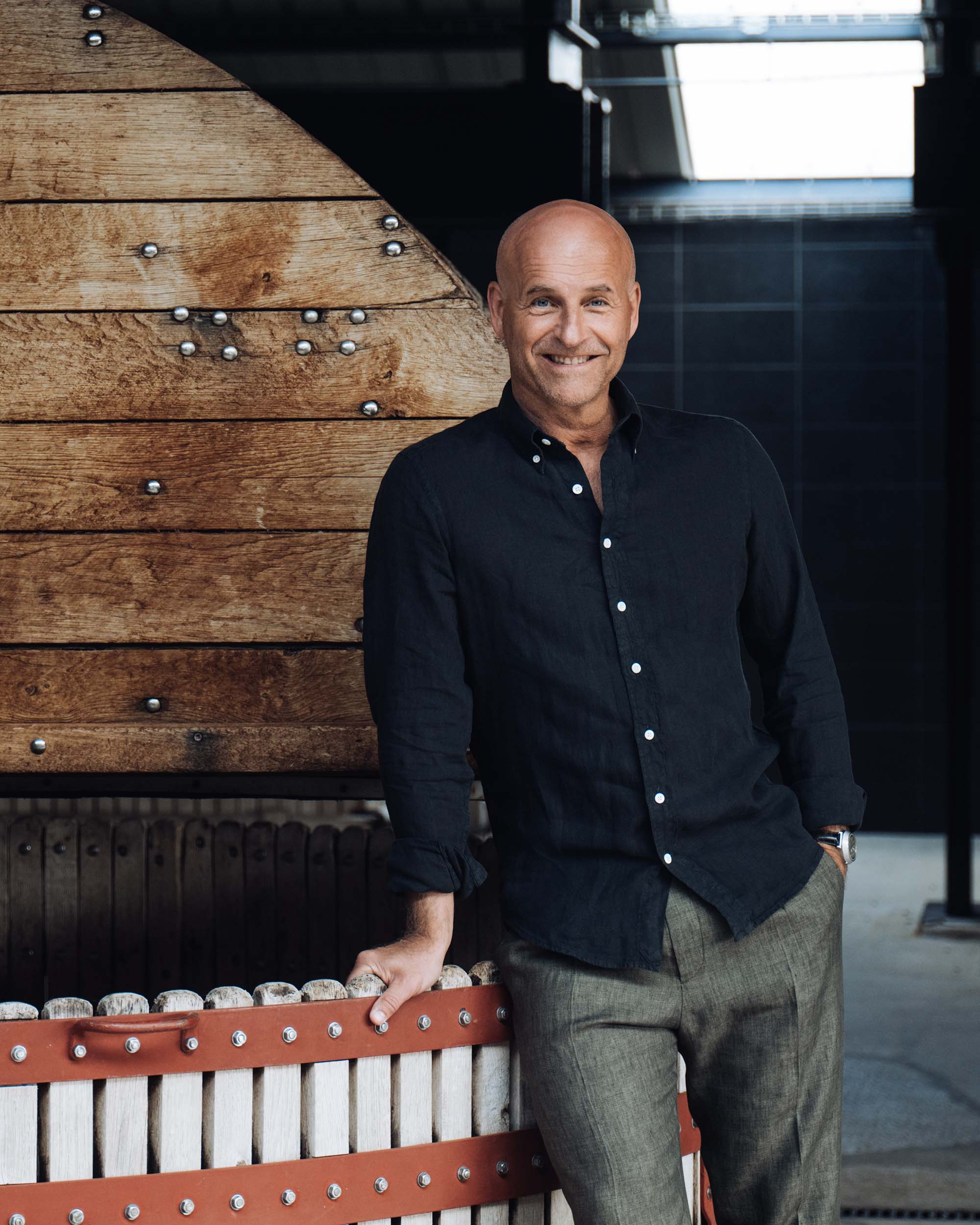 David Seaside Linen Tailored