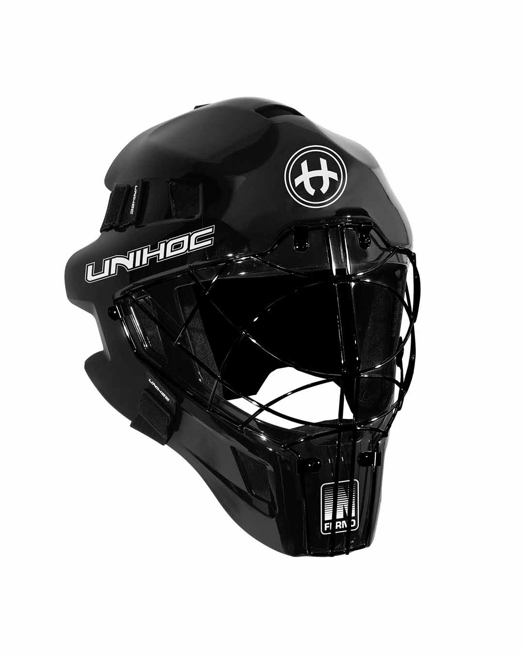 Goalie Mask Unihoc INFERNO 66 black (cat-eye cage)