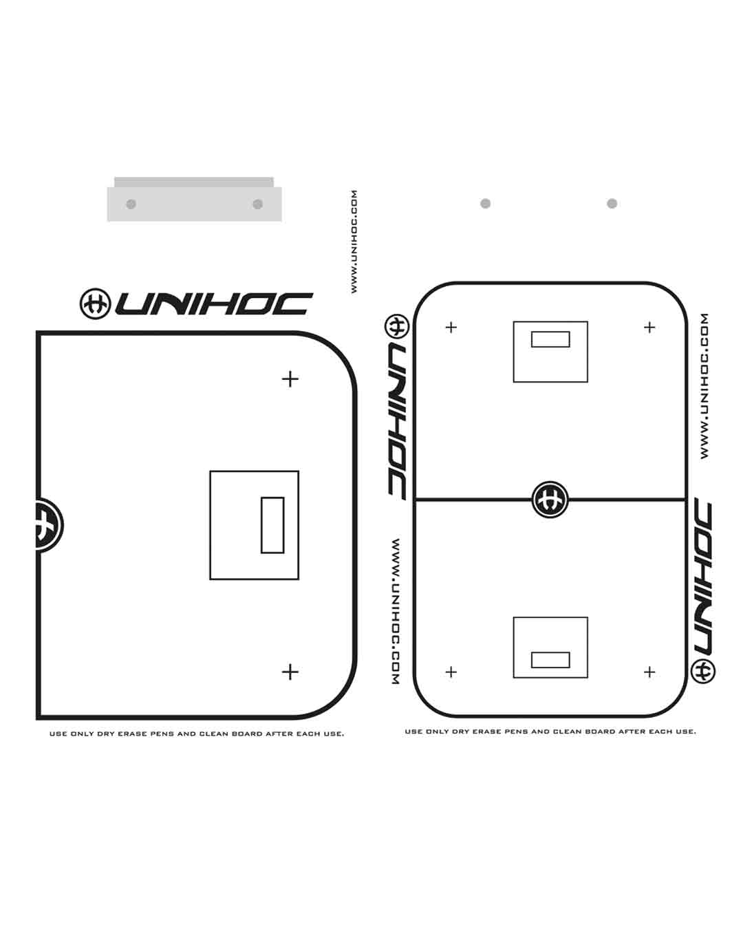 Tactic board Unihoc 24x40 cm including pen