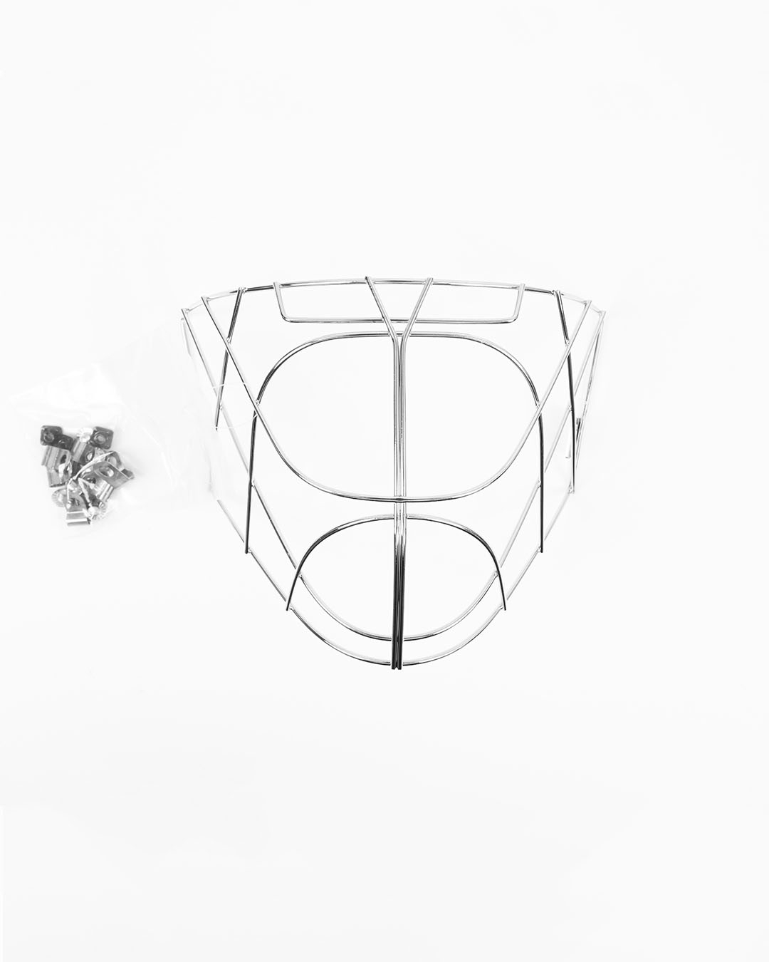 Mask spare part cage ALPHA PRIME chrome