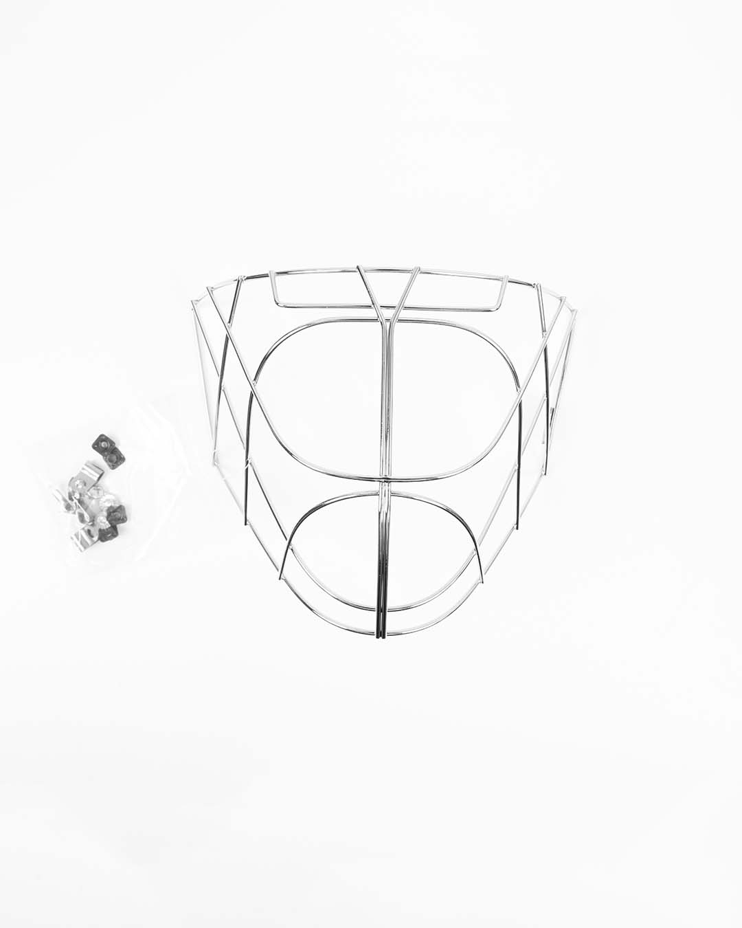 Mask spare part cage PRO silver