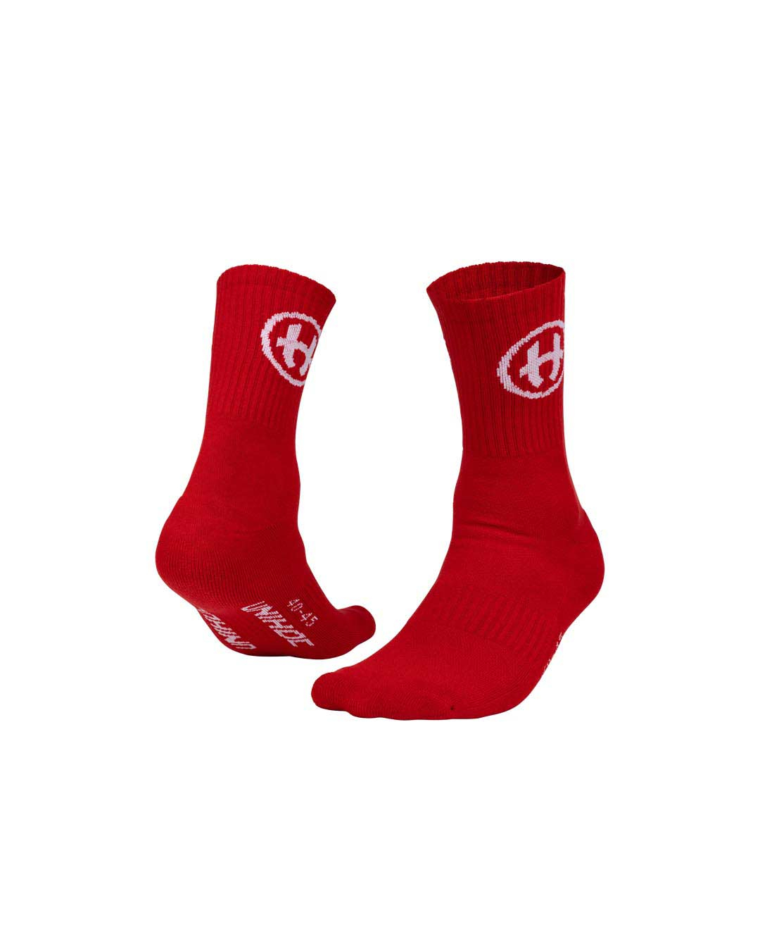SOCK UNIHOC CREW RED