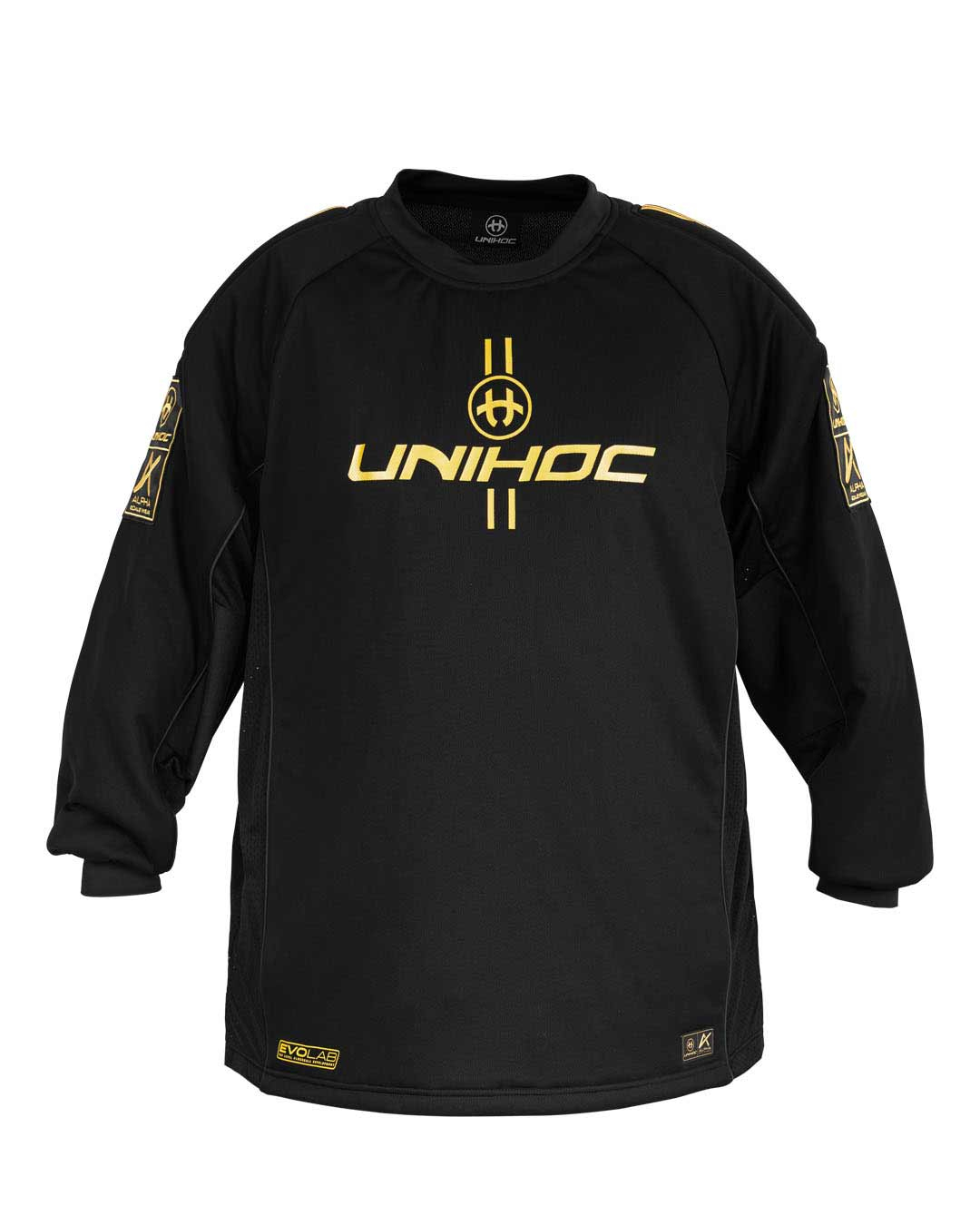SWEATER ALPHA EVOLAB BLACK/GOLD