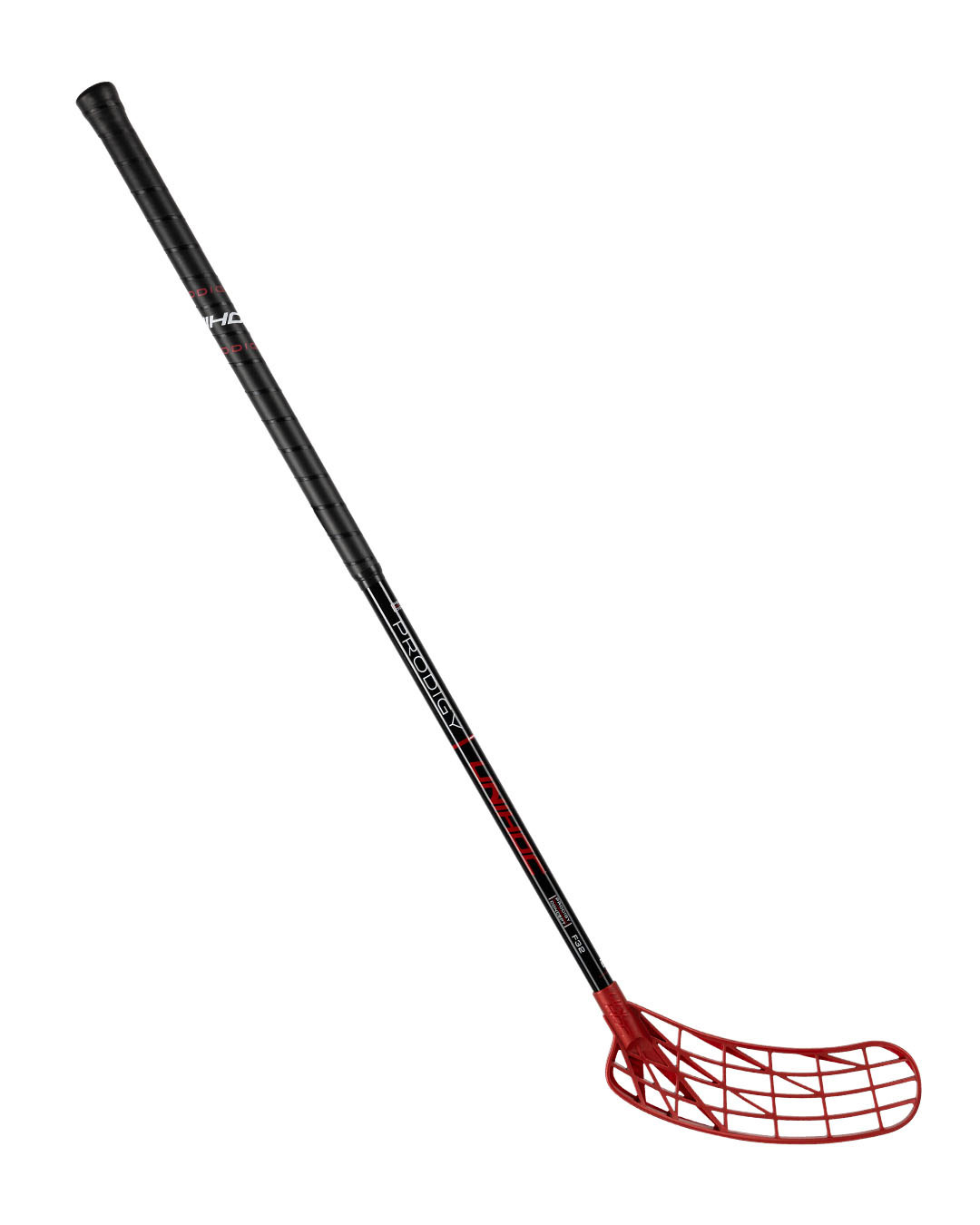 STICK UNILITE PRODIGY 32 BLACK/RADIANT RED-rollover image
